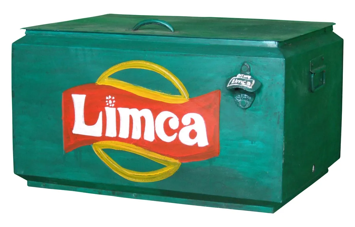 Getränke-Kühlbox "Limca", grün