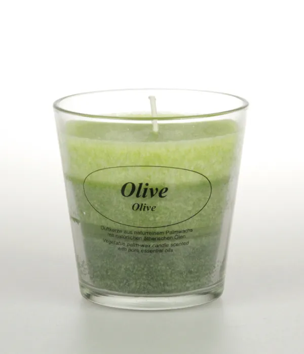 Duftkerze Stearin "Olive"